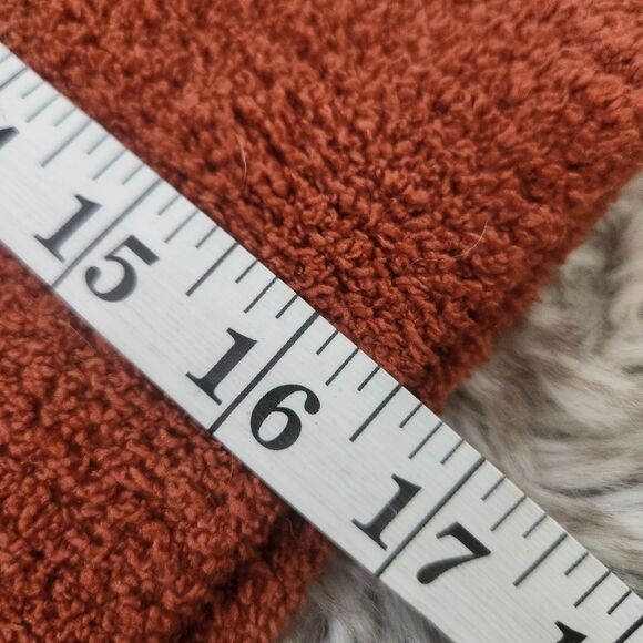 Forever 21 Soft Plush Cropped‎ Tank Top Burnt Orange Size Medium - Picture 9 of 9